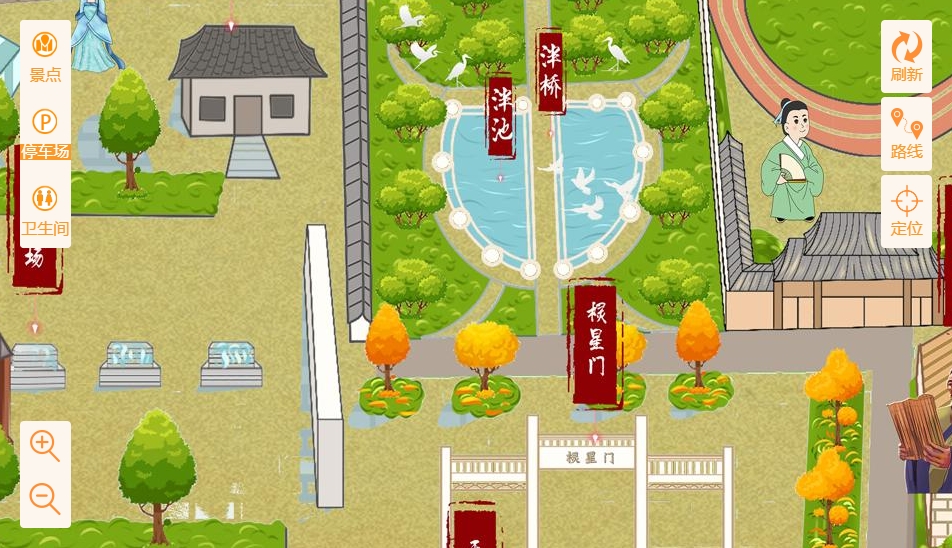 余江手绘地图景区语音讲解导览系统：智慧景区建设的基石